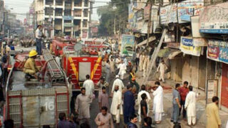 Lahore fire