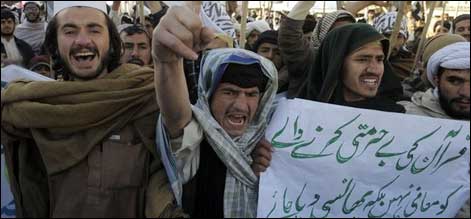 afghan protest