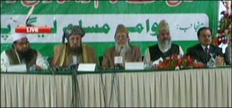 کراچی: دفاع پاکستان کونسل کے جلسے کی تیاریاں مکمل