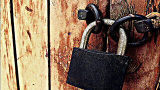 locked house