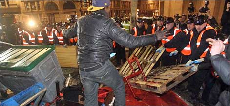 london protest