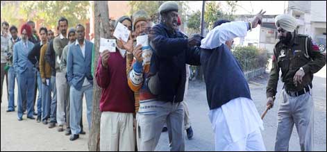 بھارت: امرتسر میں دوبارہ ہونے والی پولنگ فساد کی نذر