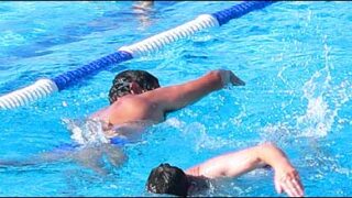 swimming