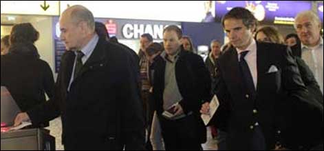 اقوام متحدہ کے ایٹمی معائنہ کار ایران پہنچ گئے