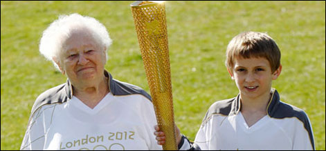 لندن اولمپکس2012 کے مشعل برداروں اور راستوں کا اعلان