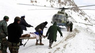 afghanistan avalanches