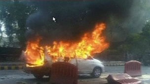 israel delhi embassy attack