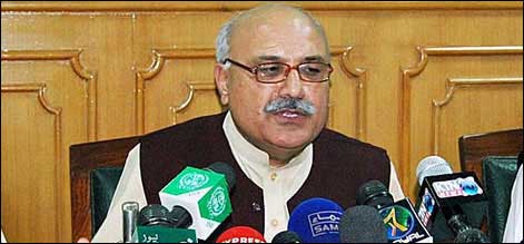 ڈاکٹر اجمل کی رہائی کے لیے بلیک میل نہیں ہونگے۔ میاں افتخار