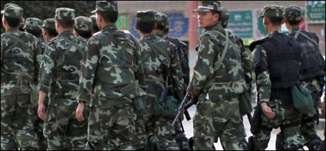 چین : پولیس کارروائی میں4مشتبہ دہشت گرد ہلاک،21گرفتار