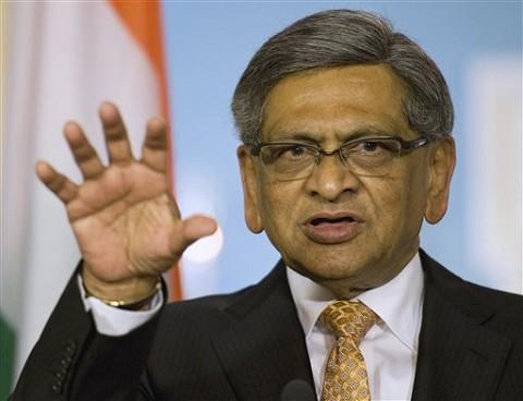 India Foreign Min SM Krishna