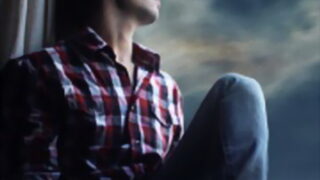 Alone Boy with sorrow