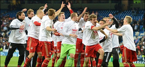 چیمئنز لیگ فٹبال، بائرن میونخ فائنل میں پہنچ گئی