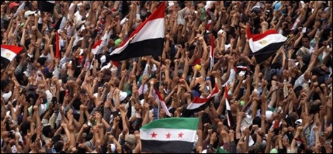 مصر، بحرین میں احتجاج، شام میں مظاہرین کے خلاف کارروائی