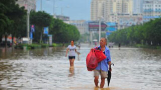China rain