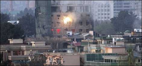 کابل میں جاری جھڑپیں ختم، تمام حملہ آور ہلاک