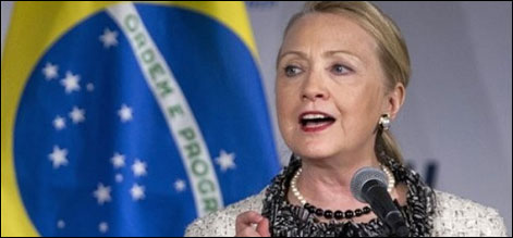 واشنگٹن : شمالی کوریا سیٹلائٹ خلا میں نہ بھیجے، ہیلری کلنٹن