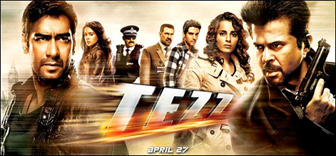 نئی ایکشن تھرلر فلم تیز 27 اپریل سے سینما کی زینت