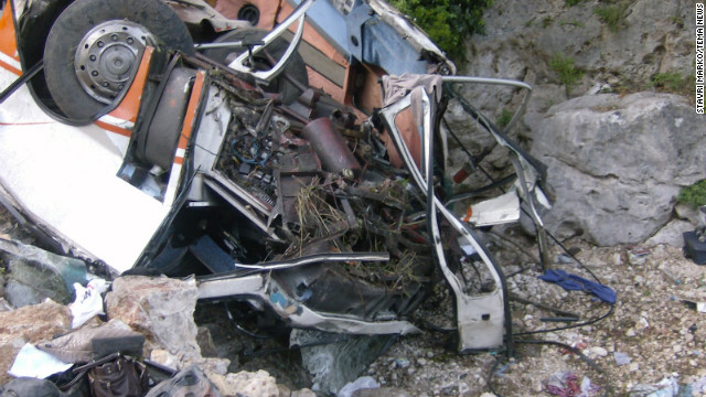 albanian bus accident