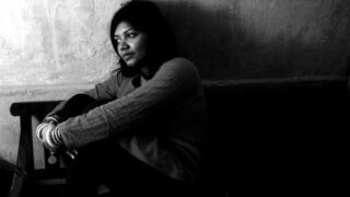 black girl sad thinking