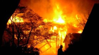 house fire
