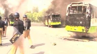 lahore bus accident
