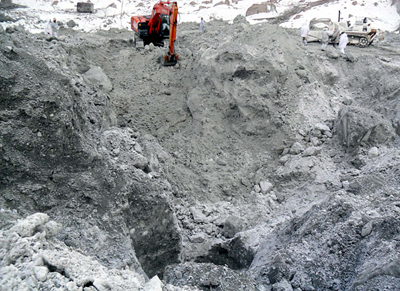 سیاچن: لینڈ سلائیڈنگ سے دو جوان شہید