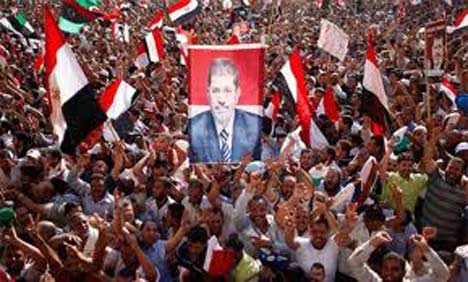 مصر میں محمد مرسی کی کامیابی کے جشن کا سلسلہ جاری
