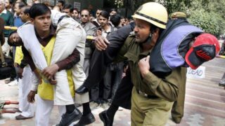 Finance Ministry fire