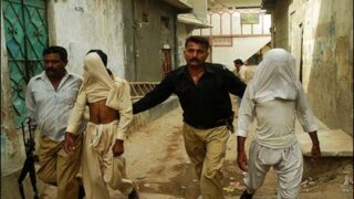Shanti Nagar police action