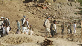 afghanistan landsliding