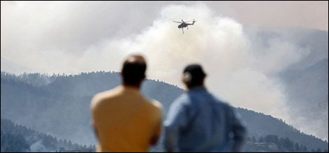 امریکہ:کولاراڈو کے جنگلات میں لگی آگ پر قابو نہ پایا جا سکا