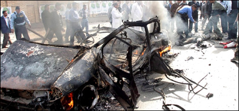 عراق بم دھماکوں میں 44 افراد ہلاک