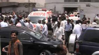 karachi firing