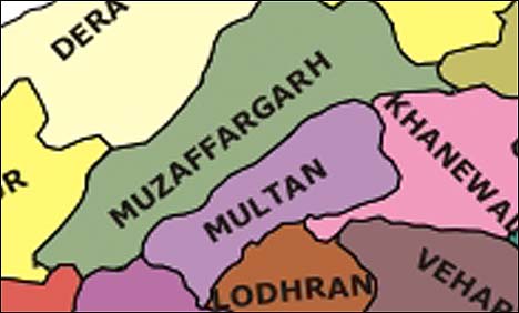 مظفر گڑھ ،علی پور میں ٹریفک حادثہ، 5 افراد جاں بحق