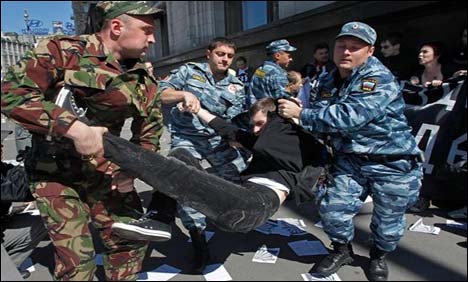 russia protes