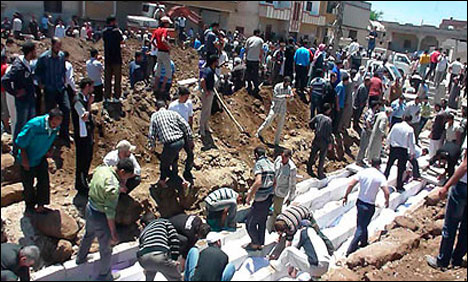 syria 100 killing