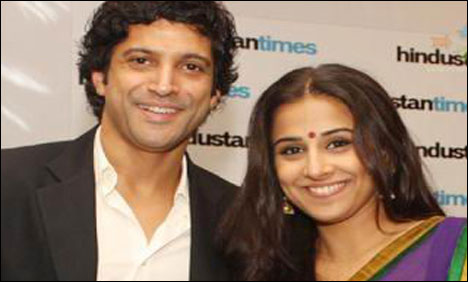 ودیا بالن اور فرحان اختر پہلی فلم میں ساتھ جلوئہ گر ہونگے