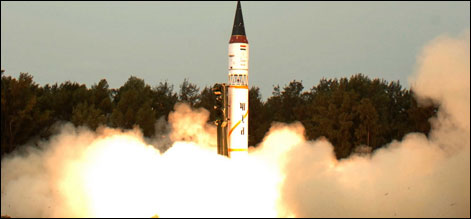 Agni I missile