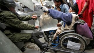 Bolivia clashes protesters