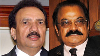 Rehman Malik & Rana Sanaullah
