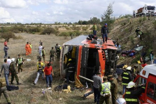 Traffic accident Chile