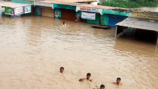 india flood