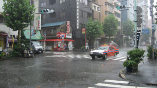 japan rain