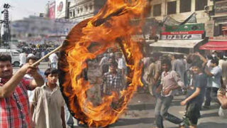load shedding protest