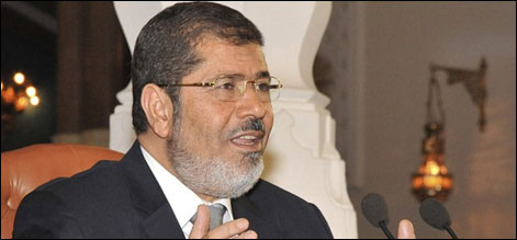 مصر کے نومنتخب صدر محمد مرسی نے عہدے کا حلف اٹھالیا