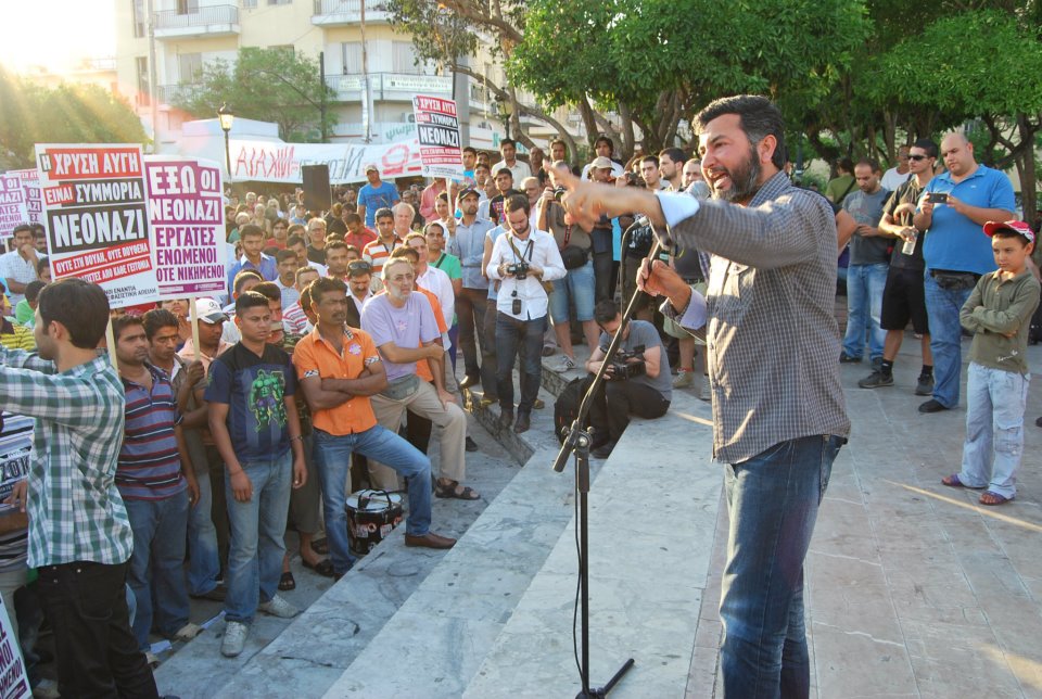 pakistani greeks protest