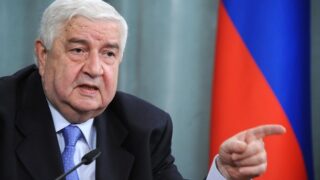 Syrian Foreign Minister Walid al-Moualem