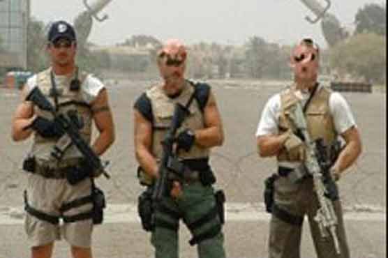 اسلحہ اسمگل کرنے کے الزام میں بلیک واٹر 50 کروڑ ڈالر جرمانہ دے گی