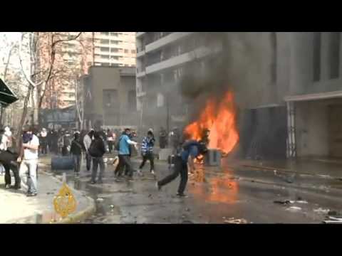 Chile clash