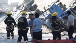 China bridge collapse